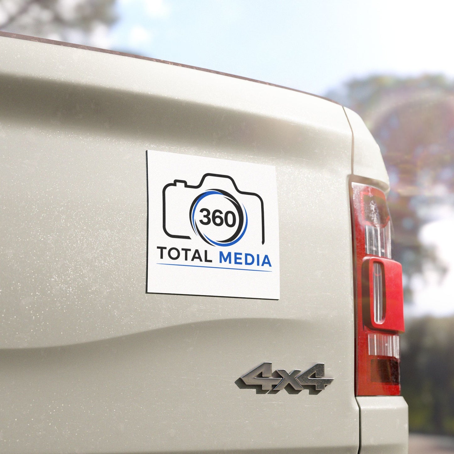 Car Magnet — Total Media 360 Logo Promotional Vehicle Sign