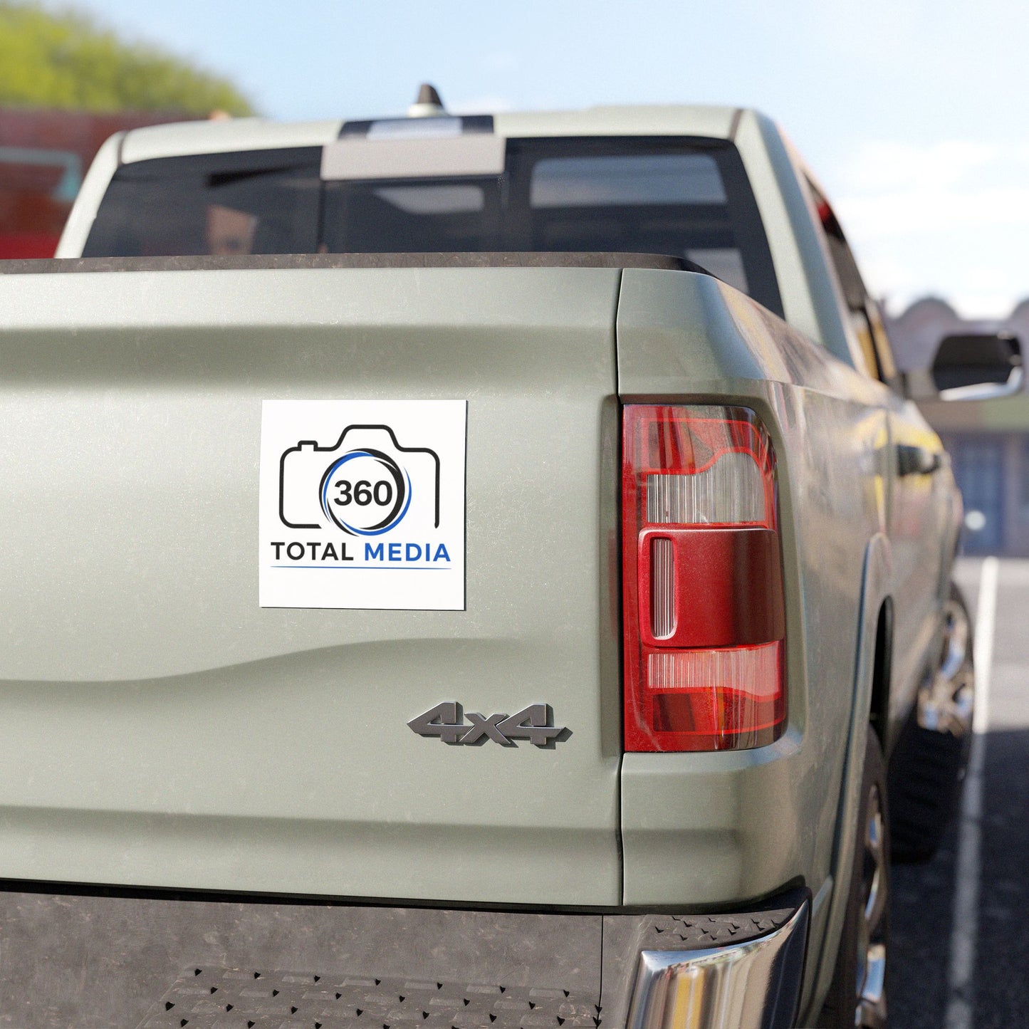 Car Magnet — Total Media 360 Logo Promotional Vehicle Sign