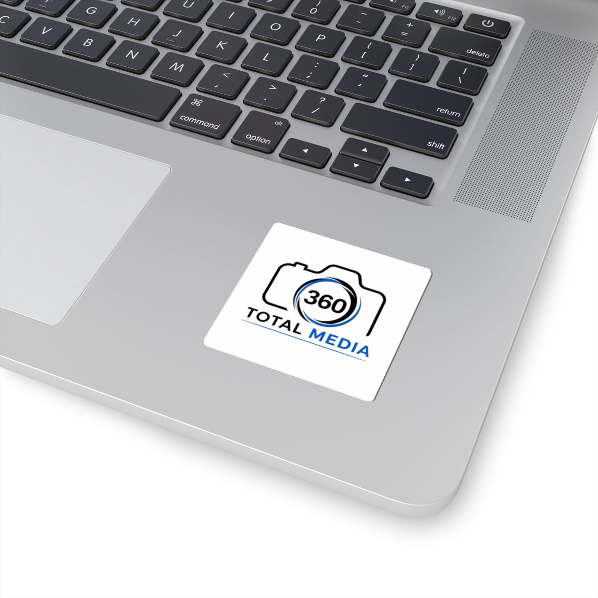 Total Media 360 Logo Kiss-Cut Sticker — Camera Branding Decal