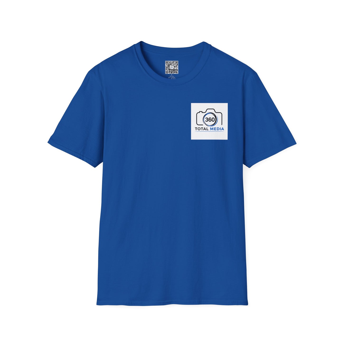 Total Media 360 Logo T-Shirt — Minimal Photographer Camera Tee