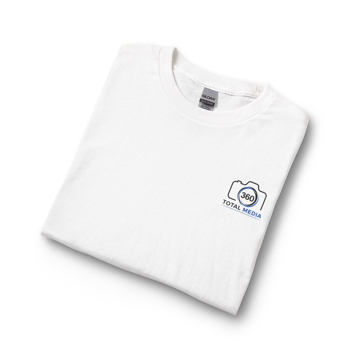 Total Media Camera Logo Long Sleeve Tee — Branded Photography Shirt
